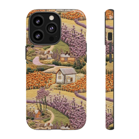 Autumn Farm Aesthetic Phone Case for iPhone, Samsung, Pixel