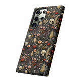 Magical Skull Garden Aesthetic 3D Phone Case for iPhone, Samsung, Pixel