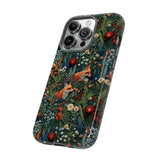 Botanical Fox Aesthetic Phone Case for iPhone, Samsung, Pixel