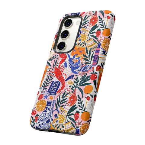 Sweet n Sour Collage Phone Case - Trendy Coastal Aesthetic Protective Phone Cover for iPhone, Samsung, Pixel