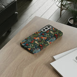 Botanical Fox Aesthetic Phone Case for iPhone, Samsung, Pixel