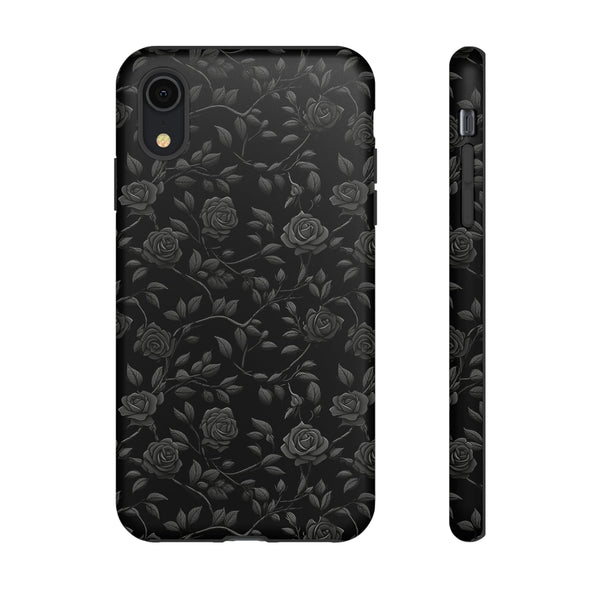 Black Roses Aesthetic Phone Case for iPhone, Samsung, Pixel