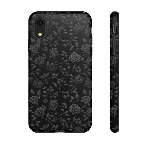 Black Roses Aesthetic Phone Case for iPhone, Samsung, Pixel