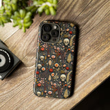 Magical Skull Garden Aesthetic 3D Phone Case for iPhone, Samsung, Pixel