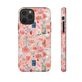 Pretty Pink Collage Phone Case - Preppy Trendy Art Aesthetic Phonecase for iPhone, Samsung, Pixel