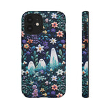 Ghosts in the Garden Aesthetic 3D Phone Case for iPhone, Samsung, Pixel