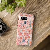 Pretty Pink Collage Phone Case - Preppy Trendy Art Aesthetic Phonecase for iPhone, Samsung, Pixel