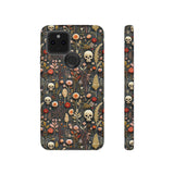 Magical Skull Garden Aesthetic 3D Phone Case for iPhone, Samsung, Pixel