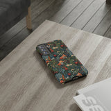 Botanical Fox Aesthetic Phone Case for iPhone, Samsung, Pixel