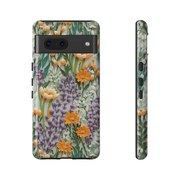 Floral Cottagecore Aesthetic  Phone Case for iPhone, Samsung, Pixel