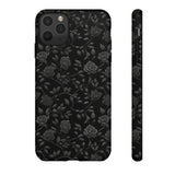 Black Roses Aesthetic Phone Case for iPhone, Samsung, Pixel iPhone 11 Pro Max / Glossy