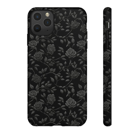Black Roses Aesthetic Phone Case for iPhone, Samsung, Pixel