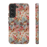 Cottagecore Fox 3D Aesthetic Phone Case for iPhone, Samsung, Pixel Samsung Galaxy S22 / Glossy