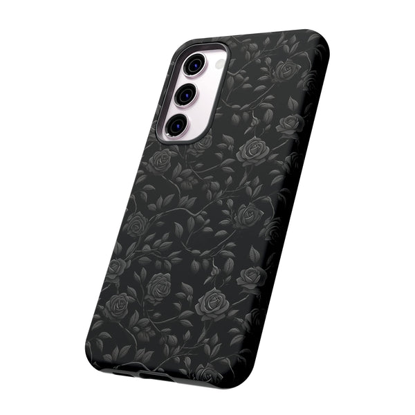 Black Roses Aesthetic Phone Case for iPhone, Samsung, Pixel