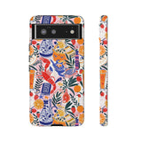 Sweet n Sour Collage Phone Case - Trendy Coastal Aesthetic Protective Phone Cover for iPhone, Samsung, Pixel