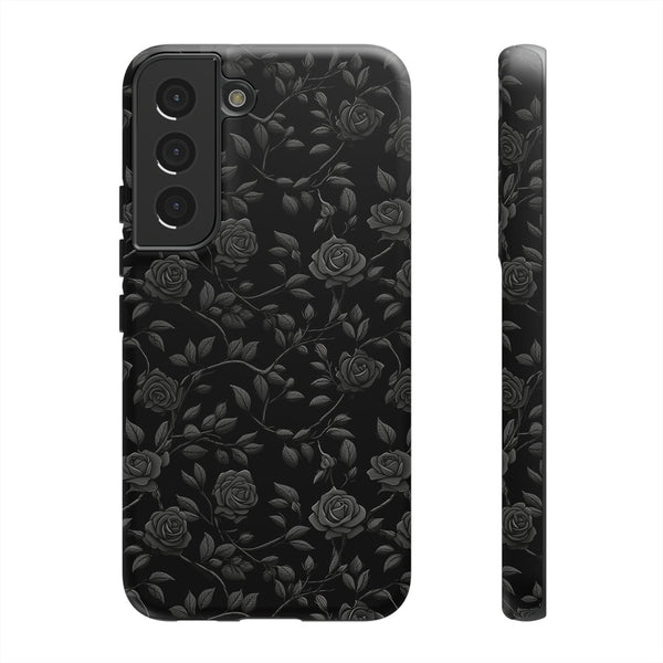 Black Roses Aesthetic Phone Case for iPhone, Samsung, Pixel