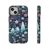 Ghosts in the Garden Aesthetic 3D Phone Case for iPhone, Samsung, Pixel