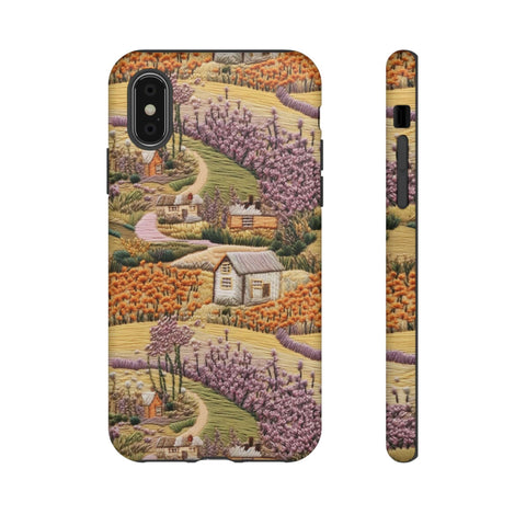 Autumn Farm Aesthetic Phone Case for iPhone, Samsung, Pixel