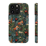 Botanical Fox Aesthetic Phone Case for iPhone, Samsung, Pixel iPhone 13 Pro / Matte