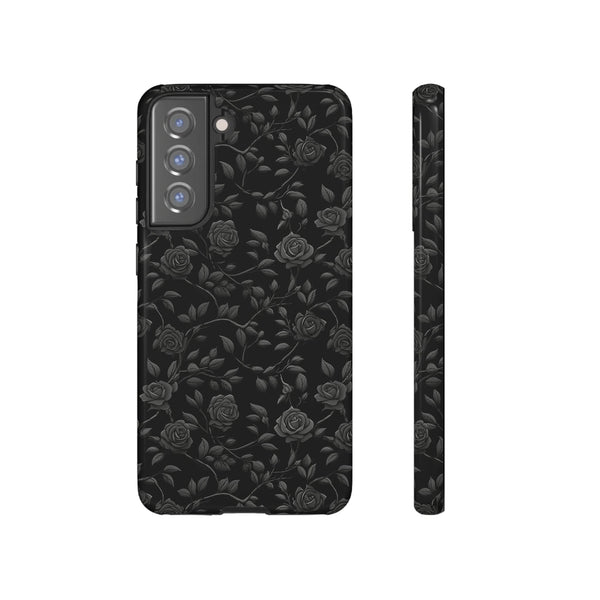 Black Roses Aesthetic Phone Case for iPhone, Samsung, Pixel