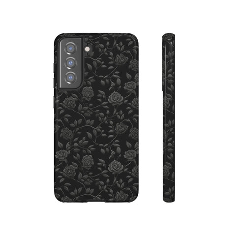 Black Roses Aesthetic Phone Case for iPhone, Samsung, Pixel