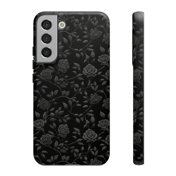 Black Roses Aesthetic Phone Case for iPhone, Samsung, Pixel