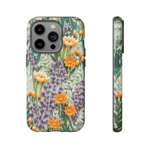 Floral Cottagecore Aesthetic  Phone Case for iPhone, Samsung, Pixel