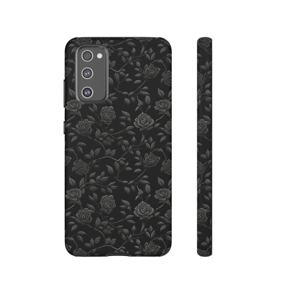Black Roses Aesthetic Phone Case for iPhone, Samsung, Pixel