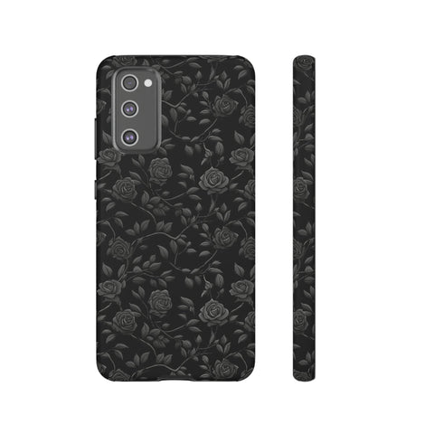 Black Roses Aesthetic Phone Case for iPhone, Samsung, Pixel