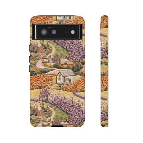 Autumn Farm Aesthetic Phone Case for iPhone, Samsung, Pixel