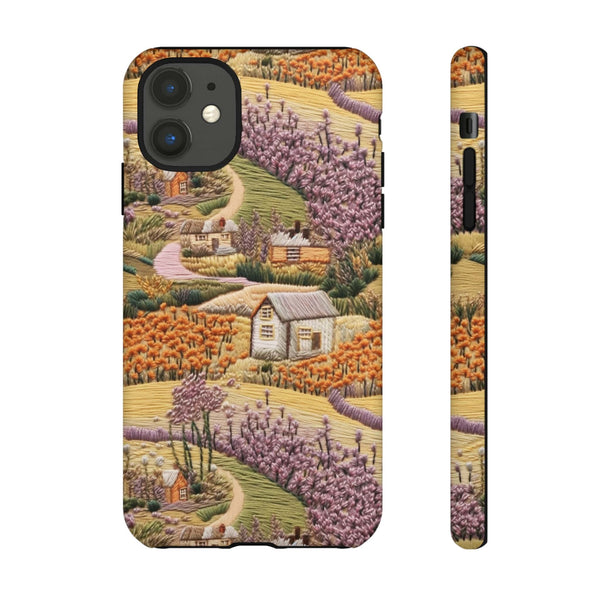 Autumn Farm Aesthetic Phone Case for iPhone, Samsung, Pixel