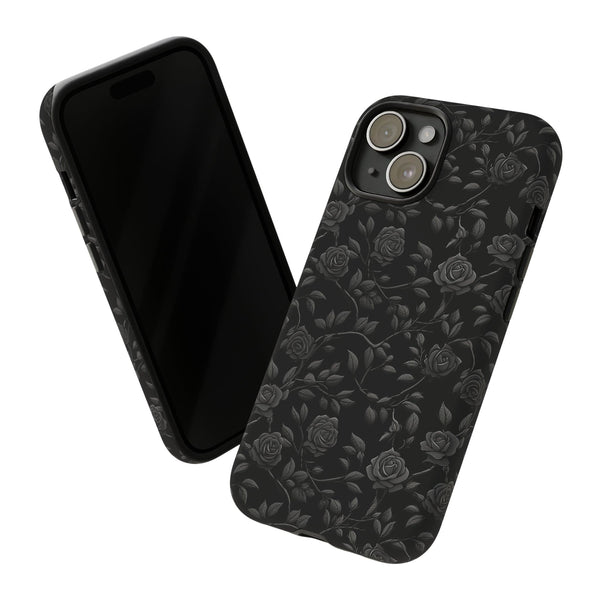 Black Roses Aesthetic Phone Case for iPhone, Samsung, Pixel