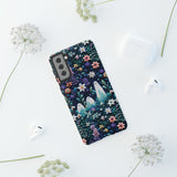 Ghosts in the Garden Aesthetic 3D Phone Case for iPhone, Samsung, Pixel