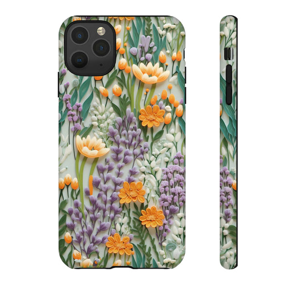 Floral Cottagecore Aesthetic  Phone Case for iPhone, Samsung, Pixel