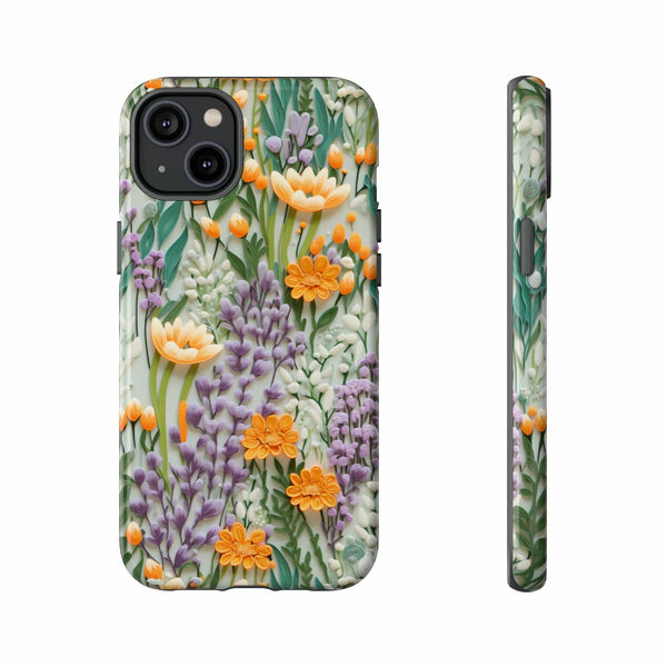 Floral Cottagecore Aesthetic  Phone Case for iPhone, Samsung, Pixel