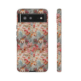 Cottagecore Fox 3D Aesthetic Phone Case for iPhone, Samsung, Pixel Google Pixel 6 / Glossy