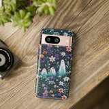 Ghosts in the Garden Aesthetic 3D Phone Case for iPhone, Samsung, Pixel