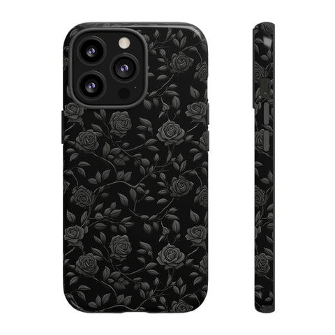 Black Roses Aesthetic Phone Case for iPhone, Samsung, Pixel
