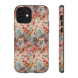 Cottagecore Fox 3D Aesthetic Phone Case for iPhone, Samsung, Pixel iPhone 12 / Glossy