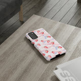 Dreamy Strawberry Cloud Phone Case - Pretty Pink Sky Protective Phone Cover for iPhone, Samsung, Pixel