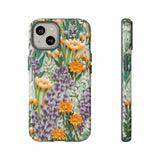 Floral Cottagecore Aesthetic  Phone Case for iPhone, Samsung, Pixel iPhone 14 / Glossy