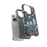 Ghosts in the Garden Aesthetic 3D Phone Case for iPhone, Samsung, Pixel