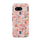 Pretty Pink Collage Phone Case - Preppy Trendy Art Aesthetic Phonecase for iPhone, Samsung, Pixel