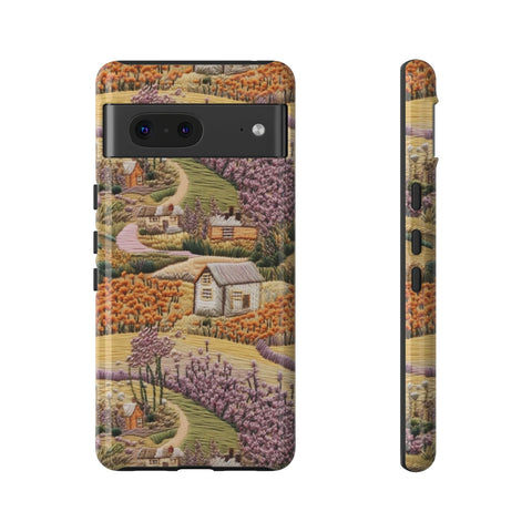 Autumn Farm Aesthetic Phone Case for iPhone, Samsung, Pixel