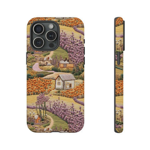 Autumn Farm Aesthetic Phone Case for iPhone, Samsung, Pixel