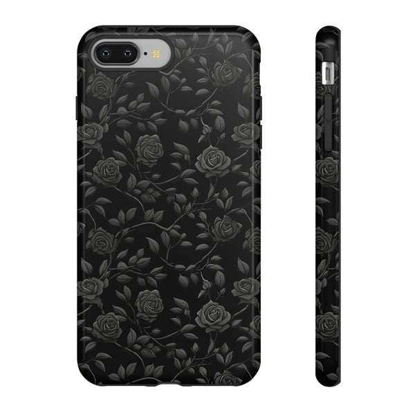 Black Roses Aesthetic Phone Case for iPhone, Samsung, Pixel