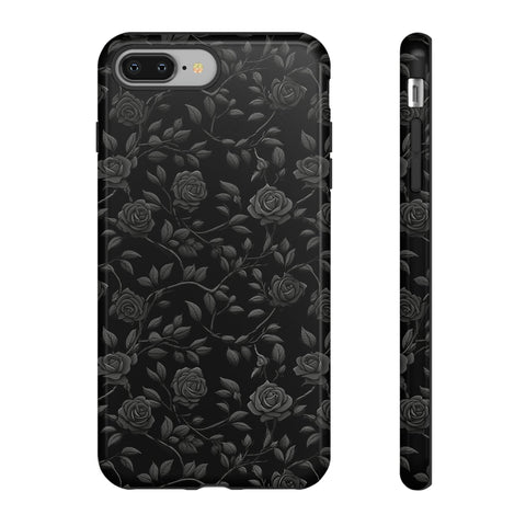 Black Roses Aesthetic Phone Case for iPhone, Samsung, Pixel