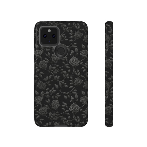 Black Roses Aesthetic Phone Case for iPhone, Samsung, Pixel