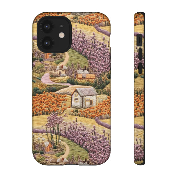 Autumn Farm Aesthetic Phone Case for iPhone, Samsung, Pixel