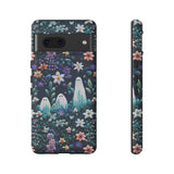 Ghosts in the Garden Aesthetic 3D Phone Case for iPhone, Samsung, Pixel